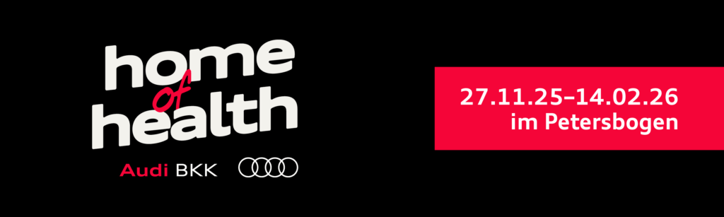 Audi BKK Logo im Petersbogen